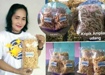 MANTAP KERIPIK BAWANG MERK ” DAPUR MBAK YANTI ” DIMINATI MASYARAKAT MELALUI PESANAN ONLINE