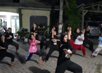Perguruan Pencak Silat Panca Tunggal Ranting Pos Sentul Balaraja Adakan Giat Rutinitas Latihan Silat Setiap Malam Selasa