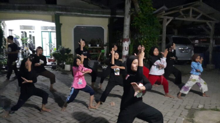 Perguruan Pencak Silat Panca Tunggal Ranting Pos Sentul Balaraja Adakan Giat Rutinitas Latihan Silat Setiap Malam Selasa