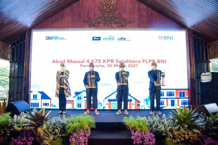 Gandeng Pemkab Purwakarta BNI Gelar Akad Massal KPR Sejahtera FLPP