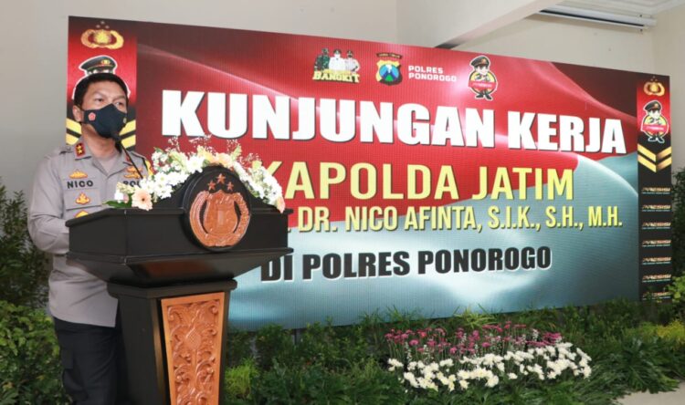 Kapolda Jatim Mengimbau Untuk Membentuk Da’i Kamtibmas Tingkat Kabupaten