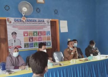 Guna Percepatan Pembangunan Berkelanjutan DD Tahap I Desa Taman Jaya pioritaskan suistanable Development Goals (SDGs)