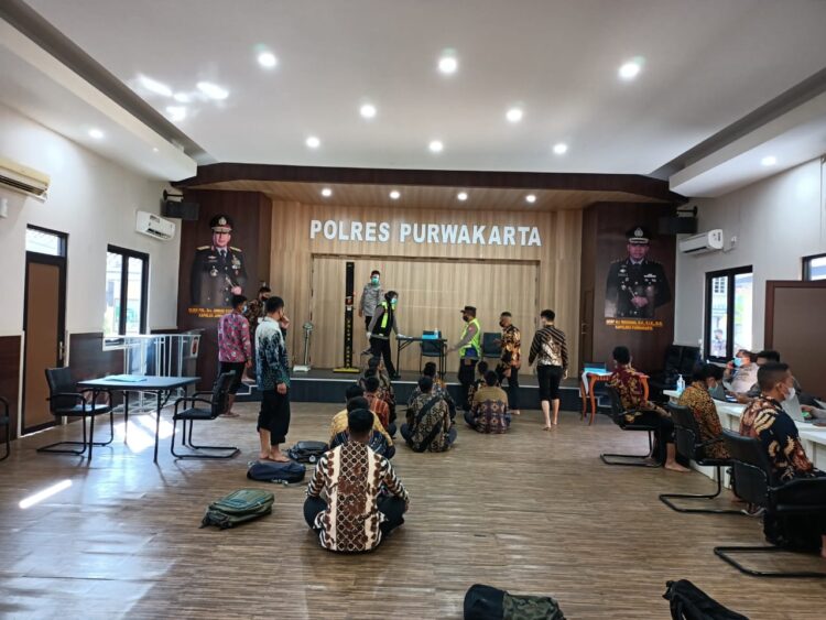 Pendaptaran Calon Anggota Polri Sudah Terverifikasi Oleh Polres Purwakarta Kini Memasuki Tahapan Seleksi Administrasi