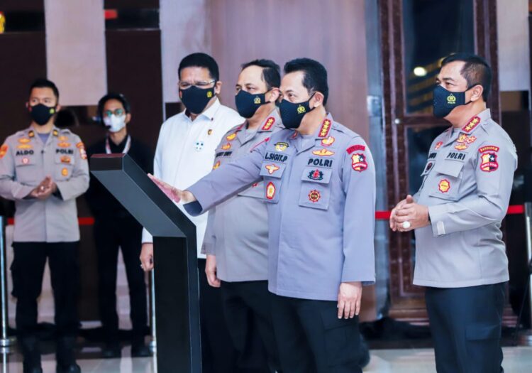 Lauching SP2HP Online, Kapolri Semoga Tidak Ada Lagi Sumbatan Komunikasi