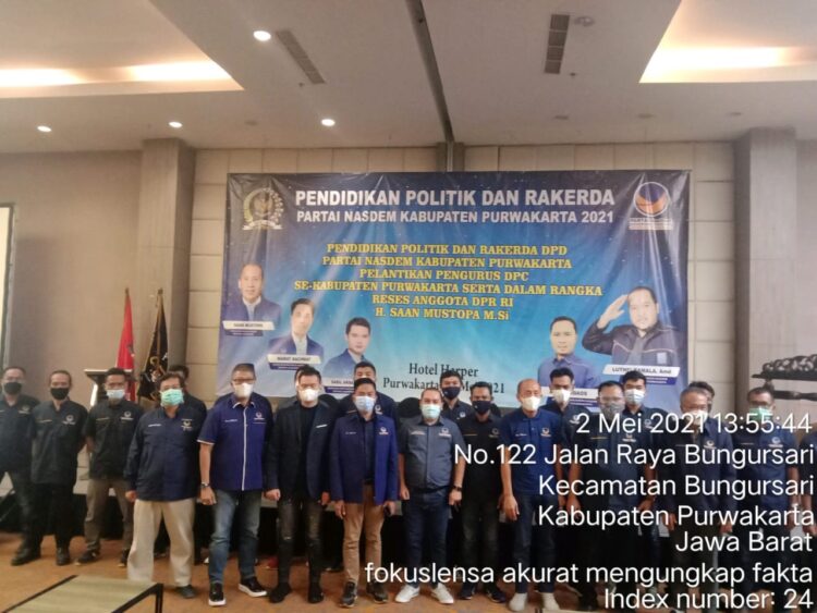 Pelantikan Pengurus DPC Se-Kabupaten Purwakarta Sekaligus Reses Anggota DPR RI H.Saan Mustopa MS.i