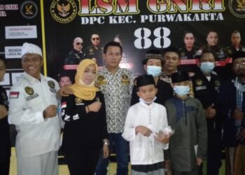 LSM GNRI Kabupaten Purwakarta Gelar Santunan Anak Yatim, Dan Buka Puasa Bersama