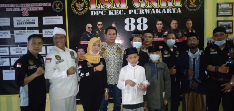 LSM GNRI Kabupaten Purwakarta Gelar Santunan Anak Yatim, Dan Buka Puasa Bersama