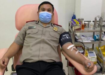 Sespimmen Polri Angkatan 61 Gelar Aksi Sosial Donor Darah