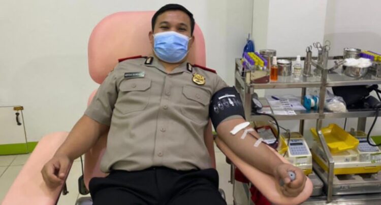 Sespimmen Polri Angkatan 61 Gelar Aksi Sosial Donor Darah