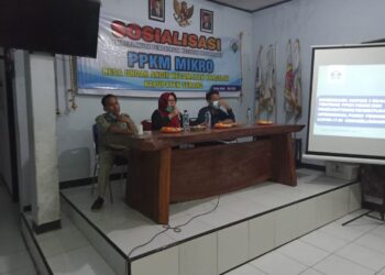 Pemerintah Desa Undar Andir, Kecamatan Kragilan Gelar Sosialisasi Pemberlakuan Pembatasan Kegiatan Masyarakat (PPKM) Mikro