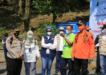 GTPP Covid-19 Purwakarta Apresiasi Penerapan Prokes di Kawasan Wisata