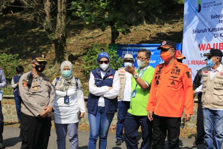 GTPP Covid-19 Purwakarta Apresiasi Penerapan Prokes di Kawasan Wisata