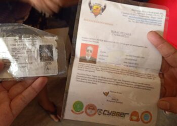 Geram Surat Tugas Dipalsukan,Pimred Media Buser Bhayangkara Angkat Bicara