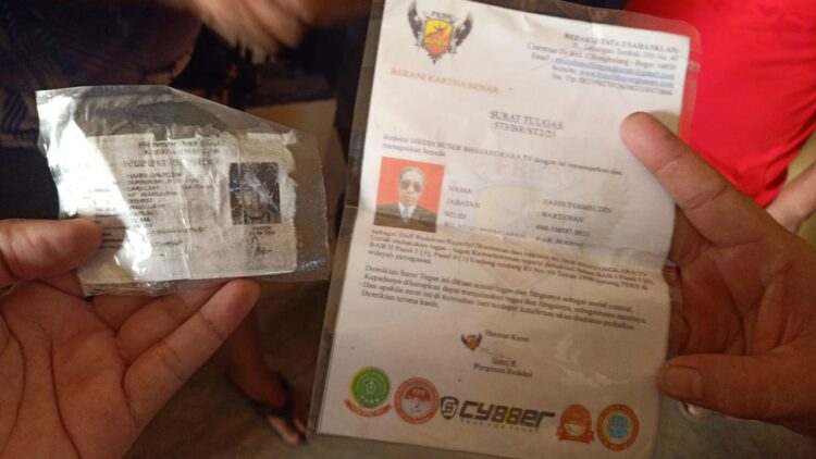 Geram Surat Tugas Dipalsukan,Pimred Media Buser Bhayangkara Angkat Bicara