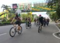 Kunjungi Koramil Jajaran, Kasdim 1207/BS Ajak Anggota Gowes Bersama