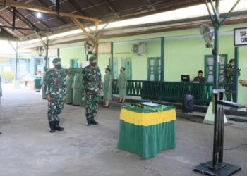 Dandim Pimpin Acara Lepas Sambut Perwira Kodim 1201/Mph, Berikut Penyampaian Dari Dadim