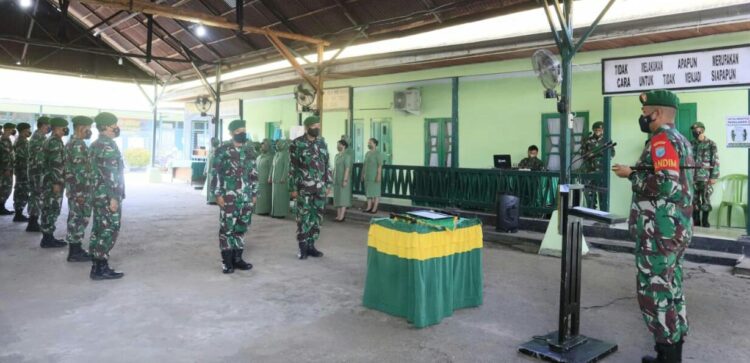 Dandim Pimpin Acara Lepas Sambut Perwira Kodim 1201/Mph, Berikut Penyampaian Dari Dadim