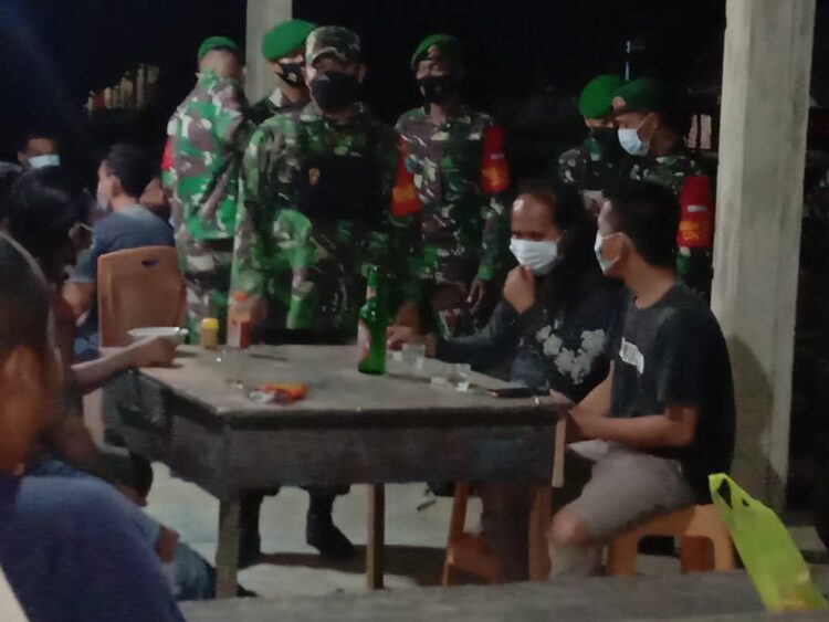 Dua Desa Sasaran Patroli Satgas Covid-19, Peringatkan Masyarakat PPKM Skala Mikro