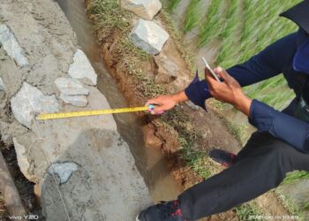 Proyek P3-TGAI Di Desa Sempur Di Sambut Baik Warga Dan Kades Setempat Demi Kepentingan Umum Dan Kepentingan Petani