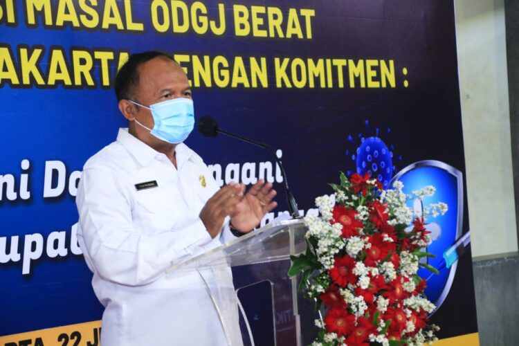 Cegah Penularan, Pemkab Purwakarta Lakukan Vaksinasi Covid-19 Pada ODGJ