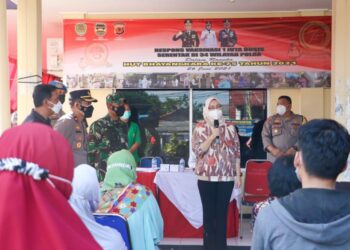 Bakti Bhayangkara Bangun Herd Immunity