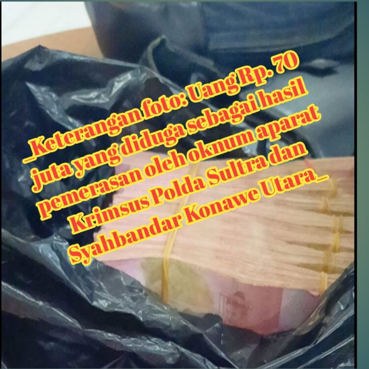 Kolusi dengan Syahbandar, Diduga Oknum Krimsus Polda Sultra Lakukan Pemerasan Terhadap Perusahaan Kargo