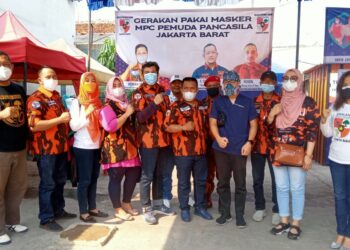 Sukseskan Program Nasional Vaksinasi Covid-19, MPC PEMUDA PANCASILA Jakarta Barat Gelar Vaksin untuk Masyarakat