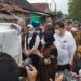 Mentri Sosial Tri Rismaharani Tinjau Langsung Pembagian Bansos (Kemensos)Di Desa Cigelam Kabupaten Purwakarta