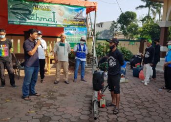 AKSI RAHMAT BERSAMA ASC PEDULI : GELAR FOGGING DI KOMPLEK PDK CIPONDOH