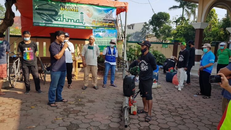 AKSI RAHMAT BERSAMA ASC PEDULI : GELAR FOGGING DI KOMPLEK PDK CIPONDOH