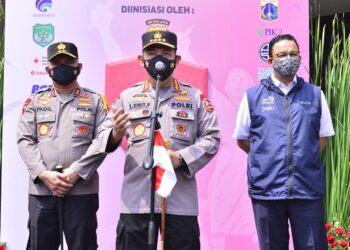 Kapolri Siapkan Strategi Capai Vaksinasi 70 Persen di Hari Kemerdekaan