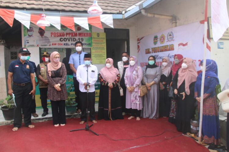 Menyambut 1 Muharam Tahun Baru Islam Kepala Kelurahan Purwamekar Gelar Santuni 100 Anak Yatim Piatu