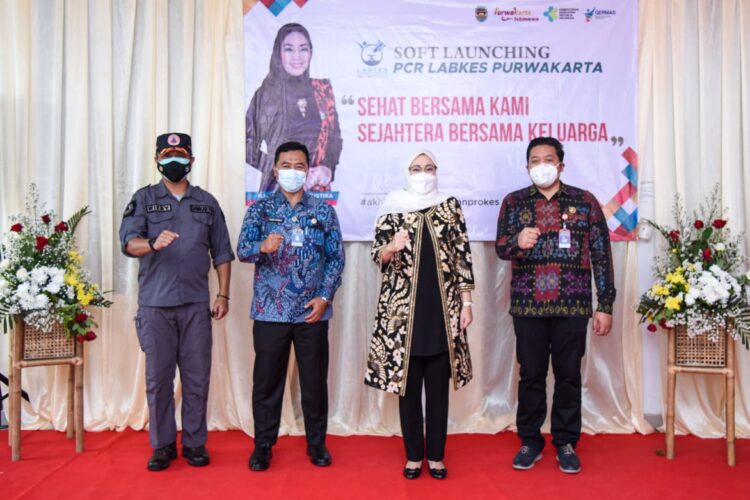 Percepat Diagnosis, Tracing dan Testing Covid-19, Bupati Purwakarta Resmikan Labkesda