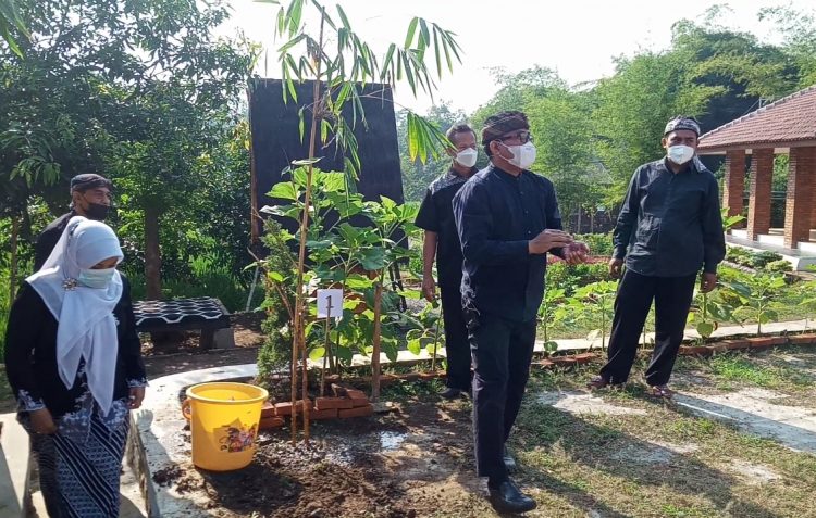Bangun Keseimbangan Eksosistem, Seluruh SD dan SMP di Purwakarta Serentak Tanam Bambu