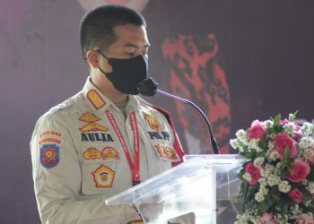 Satpol PP Purwakarta Melaksanakan Sosialisasi Peraturan Perundang-undangan Penggunaan Dana Bagi Hasil Cukai Hasil Tembakau