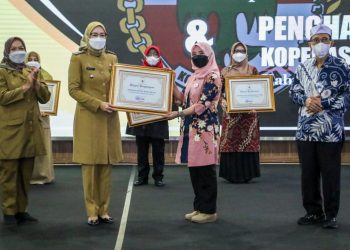 Bupati Purwakarta Raih Penghargaan Jasa Bakti Koperasi