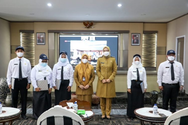 Bupati Purwakarta Lepas Ratusan Peserta Pelatihan Dasar CPNS