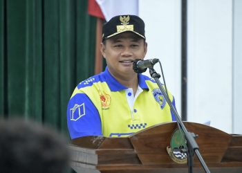 PON XX Papua 2021* *Uu Ruzhanul Memotivasi Kontingen Jabar Cabor Balap Motor