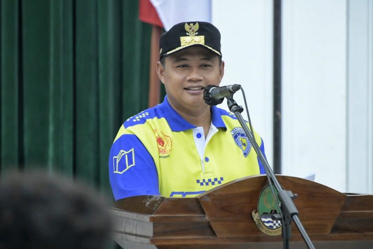 PON XX Papua 2021* *Uu Ruzhanul Memotivasi Kontingen Jabar Cabor Balap Motor