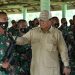 Menhan Prabowo Meninjau Latihan Pembulatan Komcad di Pusdiklatpassus Batujajar