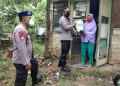 Wujud kepedulian Polri Polres Purwakarta, Ditengah Masyarakat Yang Terkena Bencana