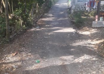 Baru Seumur Jagung, Proyek Lapen Di Kampung Sukamulya Desa Bojongmanik Sudah Rusak