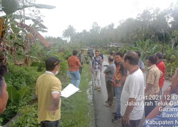 Dinas PUPR Bersama YAPERTI Nias Survei Lahan Universitas Nias, Tokoh Masyarakat Ucapkan Terimakasih
