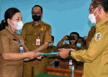 Wakil Bupati Nias Pimpin Acara Sertijab