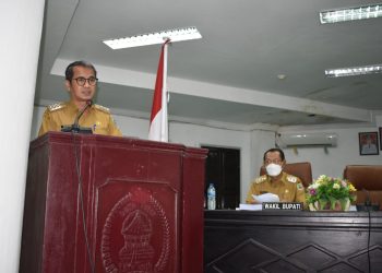 DPRD Kabupaten Nias Gelar Rapat Paripurna Tentang Ranperda RPJMD Kabupaten Nias 2021-2026