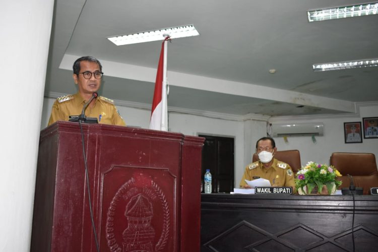 DPRD Kabupaten Nias Gelar Rapat Paripurna Tentang Ranperda RPJMD Kabupaten Nias 2021-2026