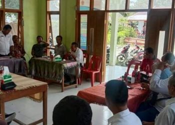 Tiga Desa Di Kecamatan Sirombu Laksanakan Musyawarah Penetapan Batas Desa