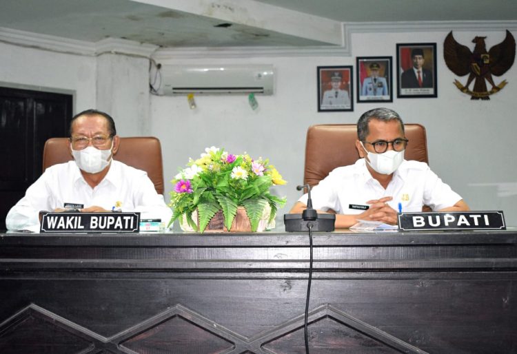 Bupati Nias Sampaikan Pendapat Akhir Atas Persetujuan Bersama Susunan Perangkat Daerah Kabupaten Nias