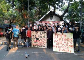 Dua Tahun Jokowi-Ma’ruf, HMI Cabang Tangerang Gelar Mimbar Bebas
