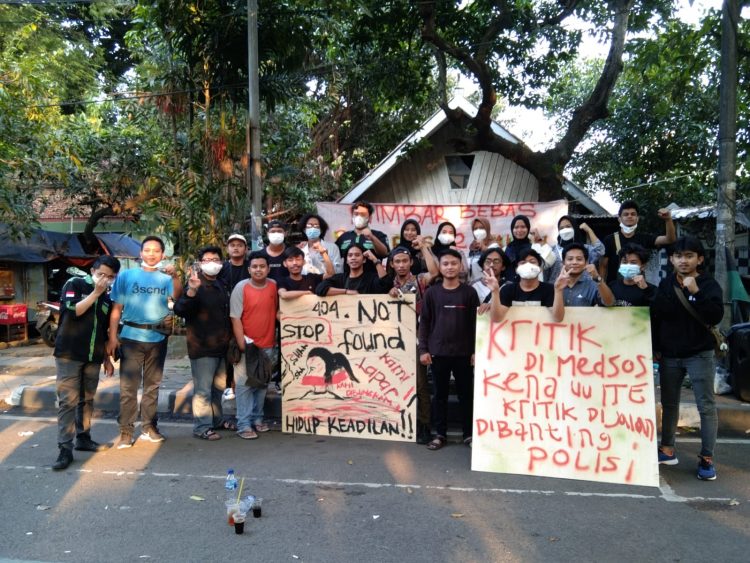 Dua Tahun Jokowi-Ma’ruf, HMI Cabang Tangerang Gelar Mimbar Bebas